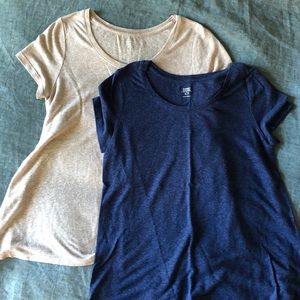 Linen Blend Old Navy Side-split Nursing shirts